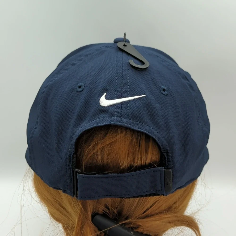 Nike Dri-Fit Legacy91 Ignite Hat Navy Blue Adjustable Baseball Cap Unisex OSFM